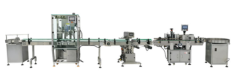 香油灌裝機生產(chǎn)線