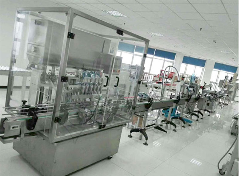 六頭醬類灌裝機(jī)-醬料自動(dòng)灌裝生產(chǎn)線