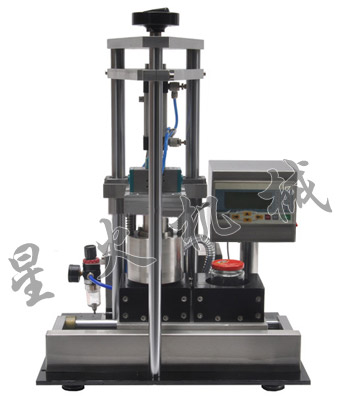 雙工位臺式真空旋蓋機(jī)-玻璃瓶旋蓋機(jī)