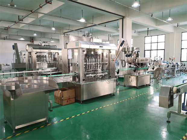 星火自動(dòng)化海鮮醬灌裝生產(chǎn)線展示