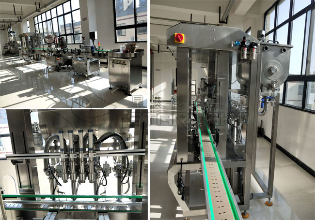 星火整套全自動(dòng)果醬灌裝生產(chǎn)線設(shè)備展示