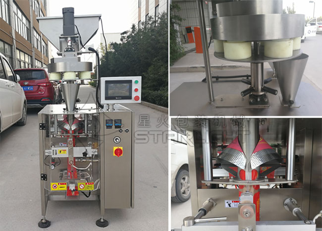 星火袋裝雞精包裝機(jī)生產(chǎn)設(shè)備展示